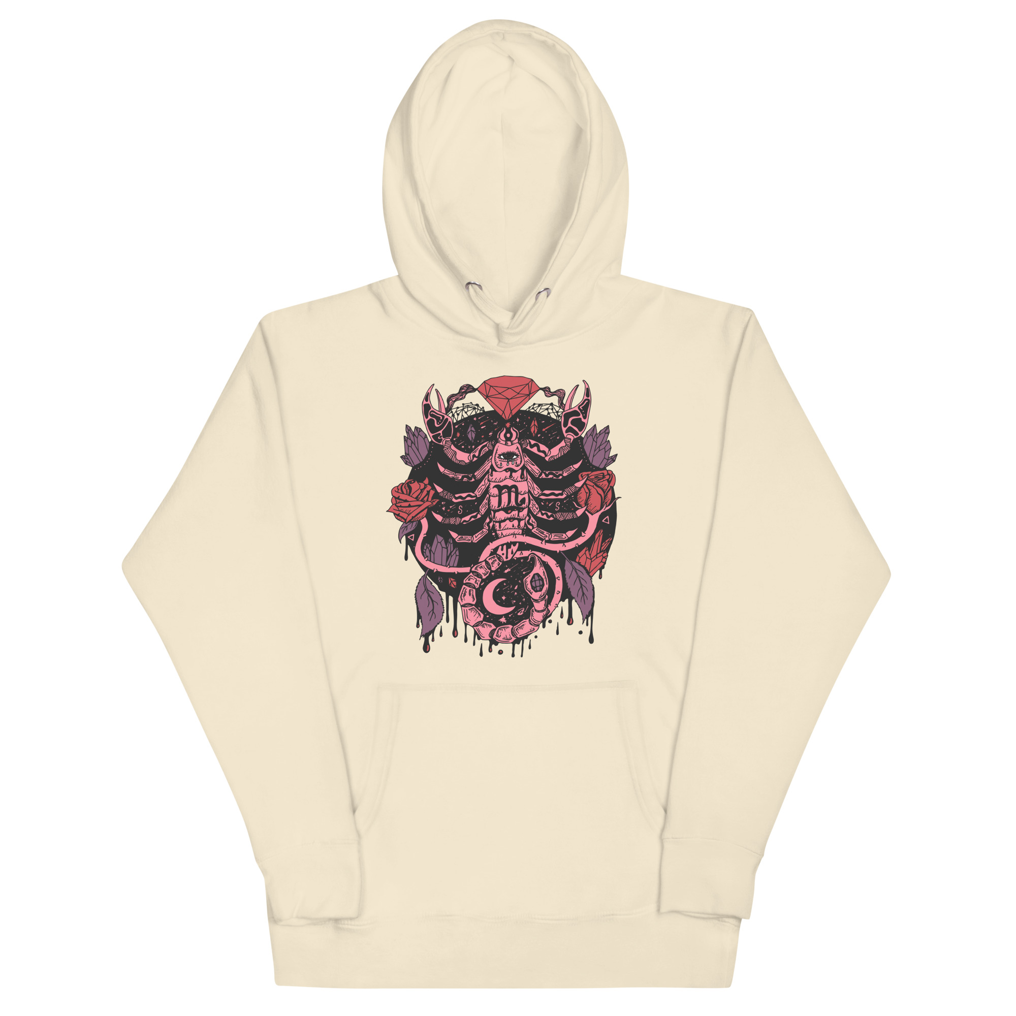 Amber and Rose Mystic Scorpio Zodiac - Scorpio Hoodie