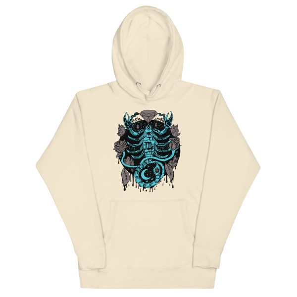 Blue and Grey Mystic Scorpio Zodiac - Scorpio Hoodie