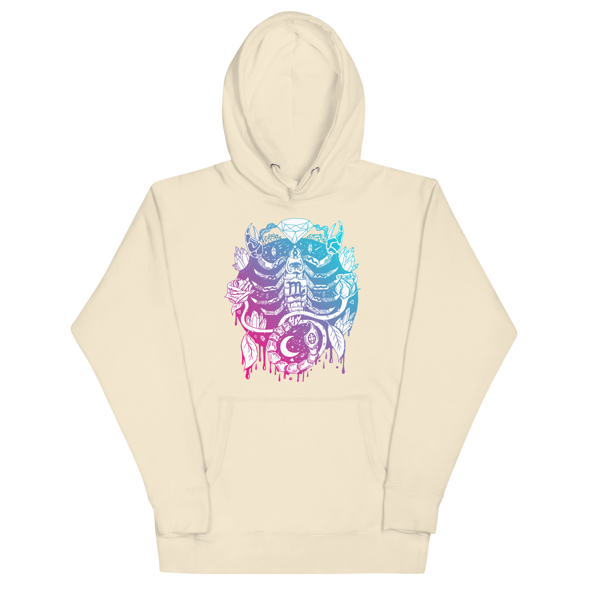 Dual tone Mystic Scorpio Zodiac - Scorpio Hoodie