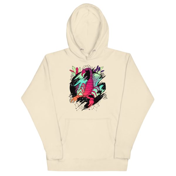 Blue Red Blend Cosmic Scorpion - Scorpion Hoodie