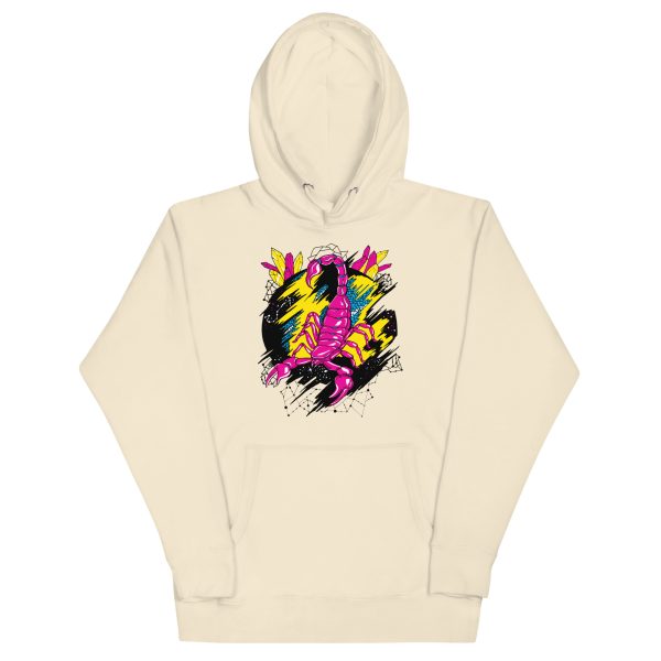 CMYK Cosmic Scorpion Hoodie – Bold Streetwear Pullover