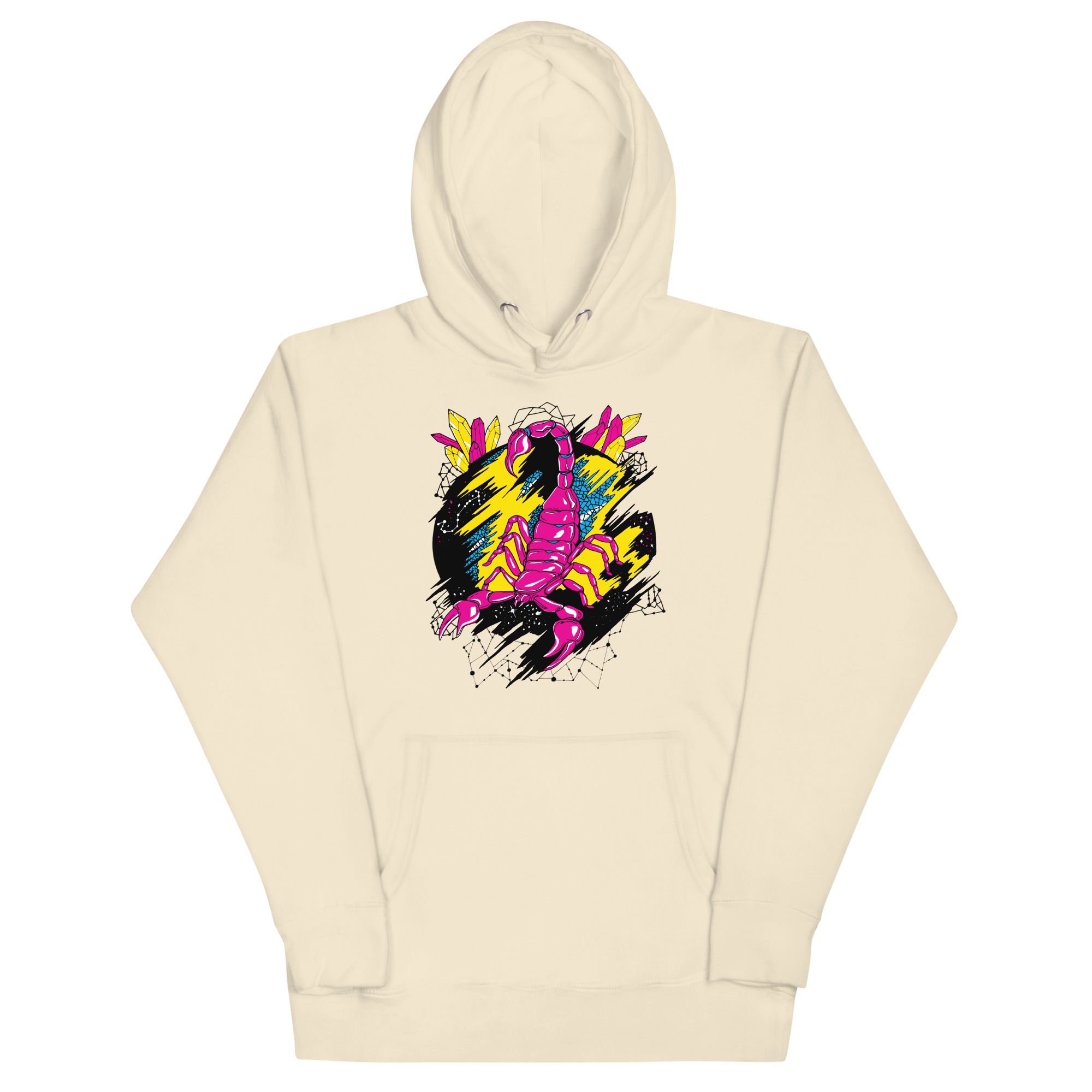 CMYK Cosmic Scorpion Hoodie – Bold Streetwear Pullover