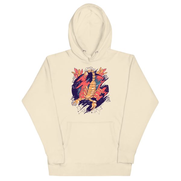 Retro Triadic Cosmic Scorpion - Scorpion Hoodie