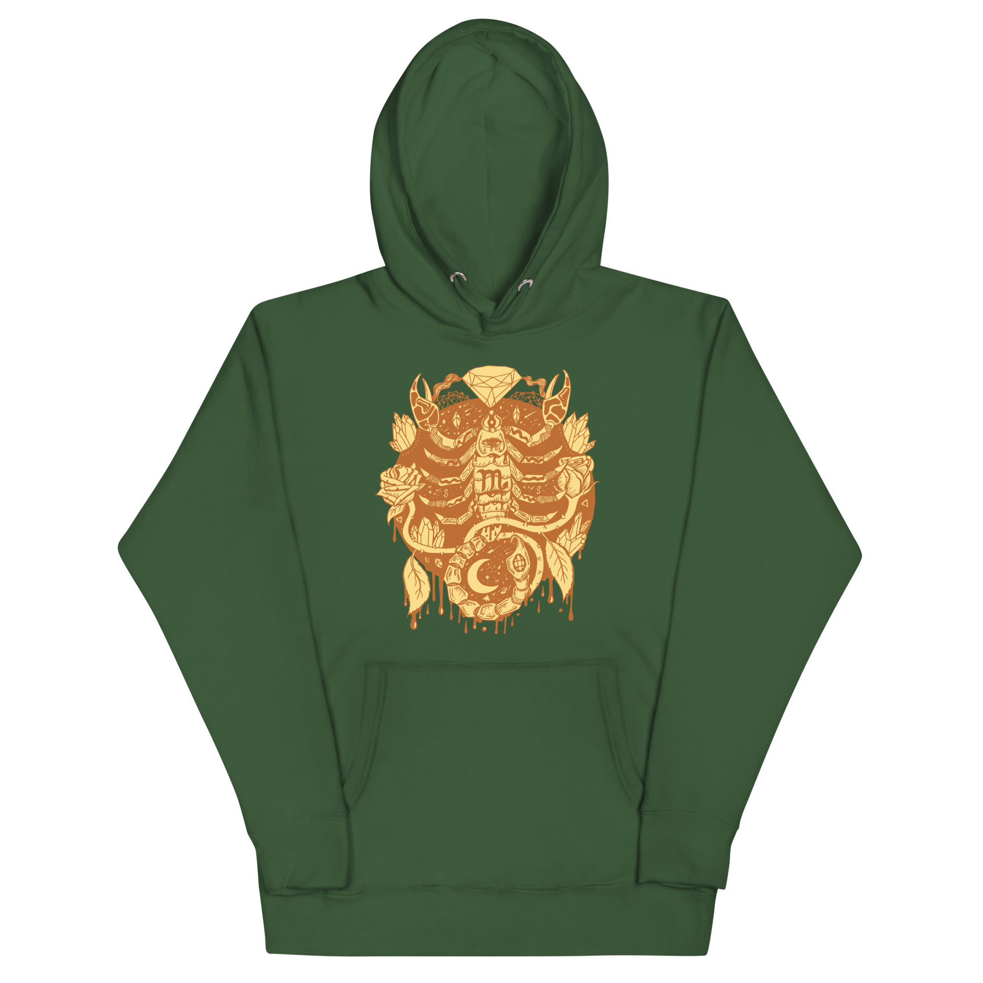 Terracotta Mystic Scorpio Zodiac - Scorpio Hoodie - Image 8