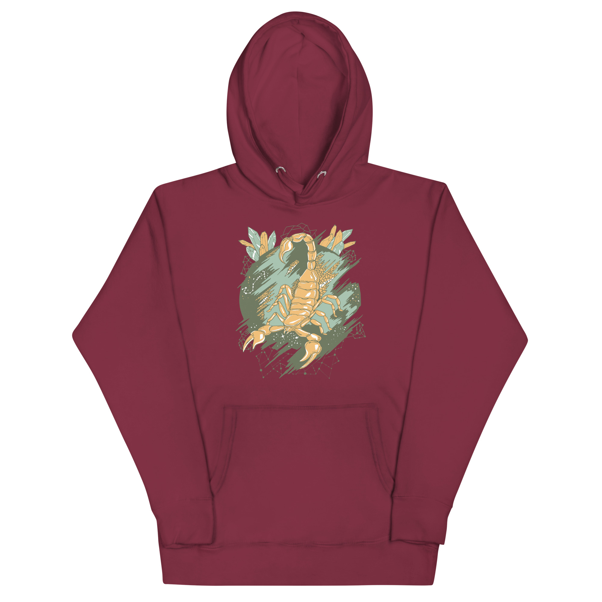 Sage Green Cosmic Scorpion - Scorpion Hoodie - Image 5