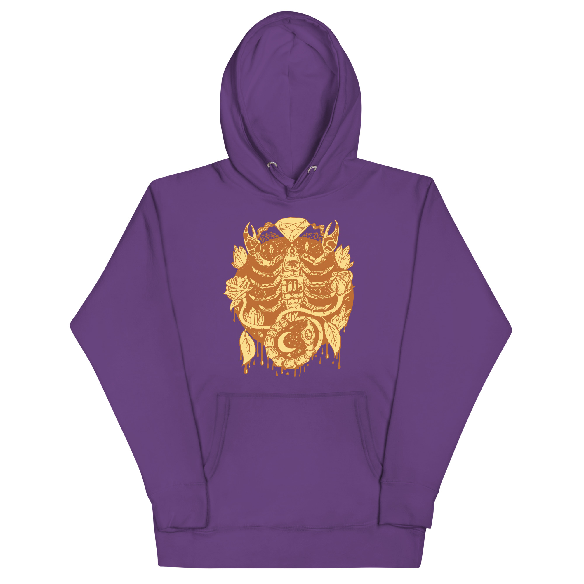 Terracotta Mystic Scorpio Zodiac - Scorpio Hoodie - Image 7
