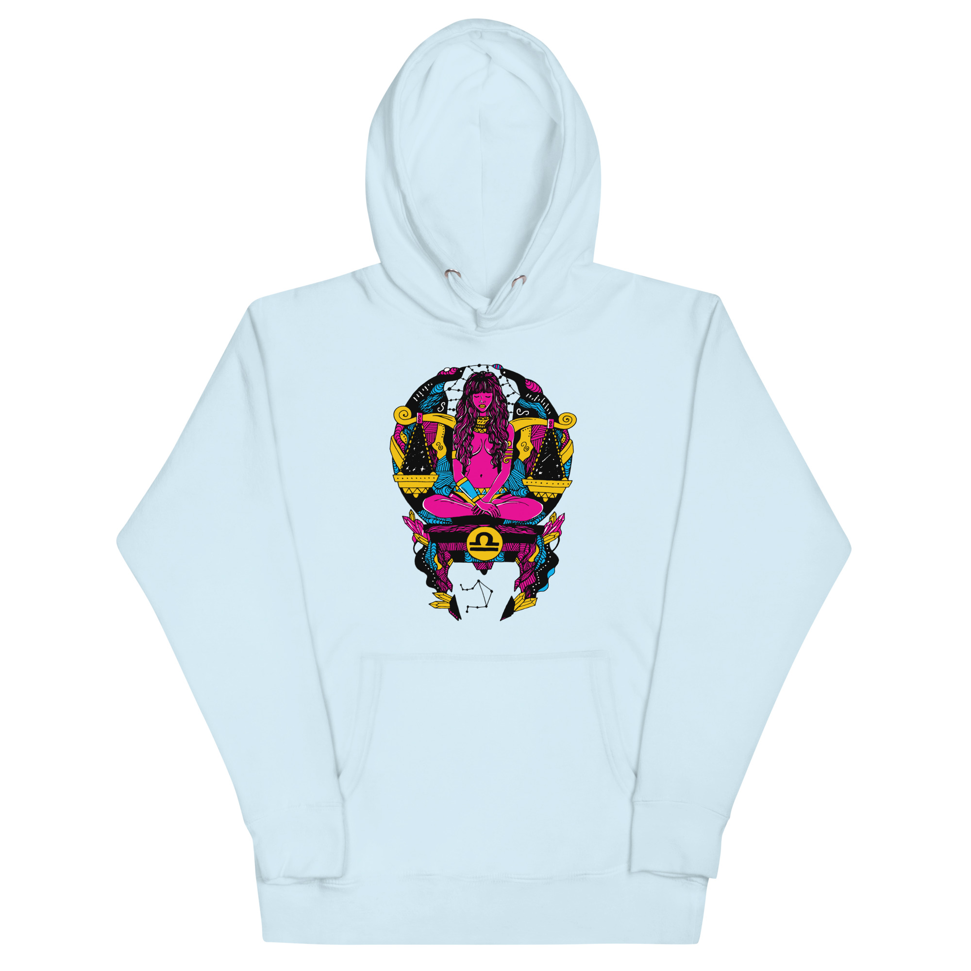 CMYK Libra Beauty Libra Hoodie – Bold Zodiac Streetwear - Image 6