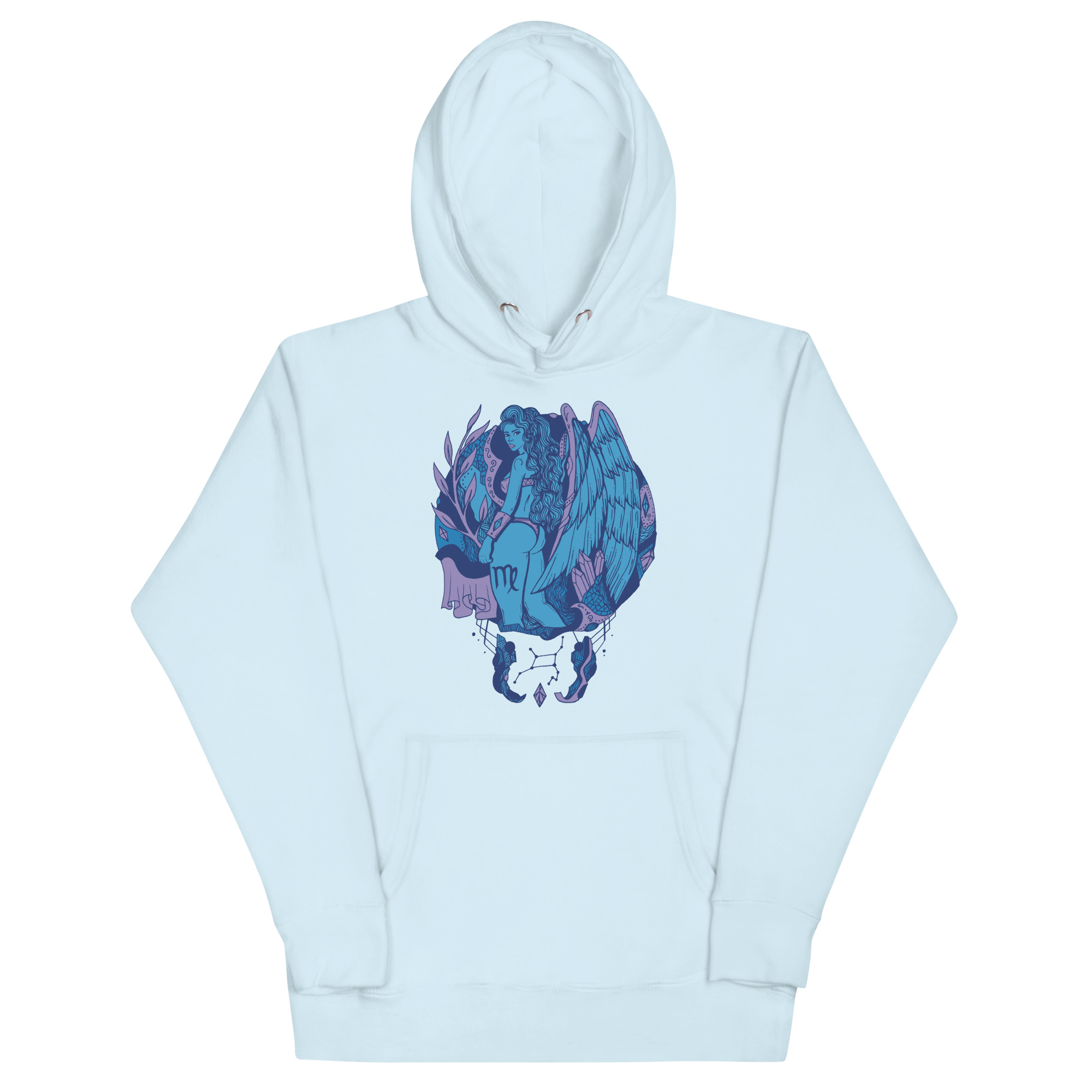 Mountain Blue Virgo Beauty - Virgo Hoodie - Image 6