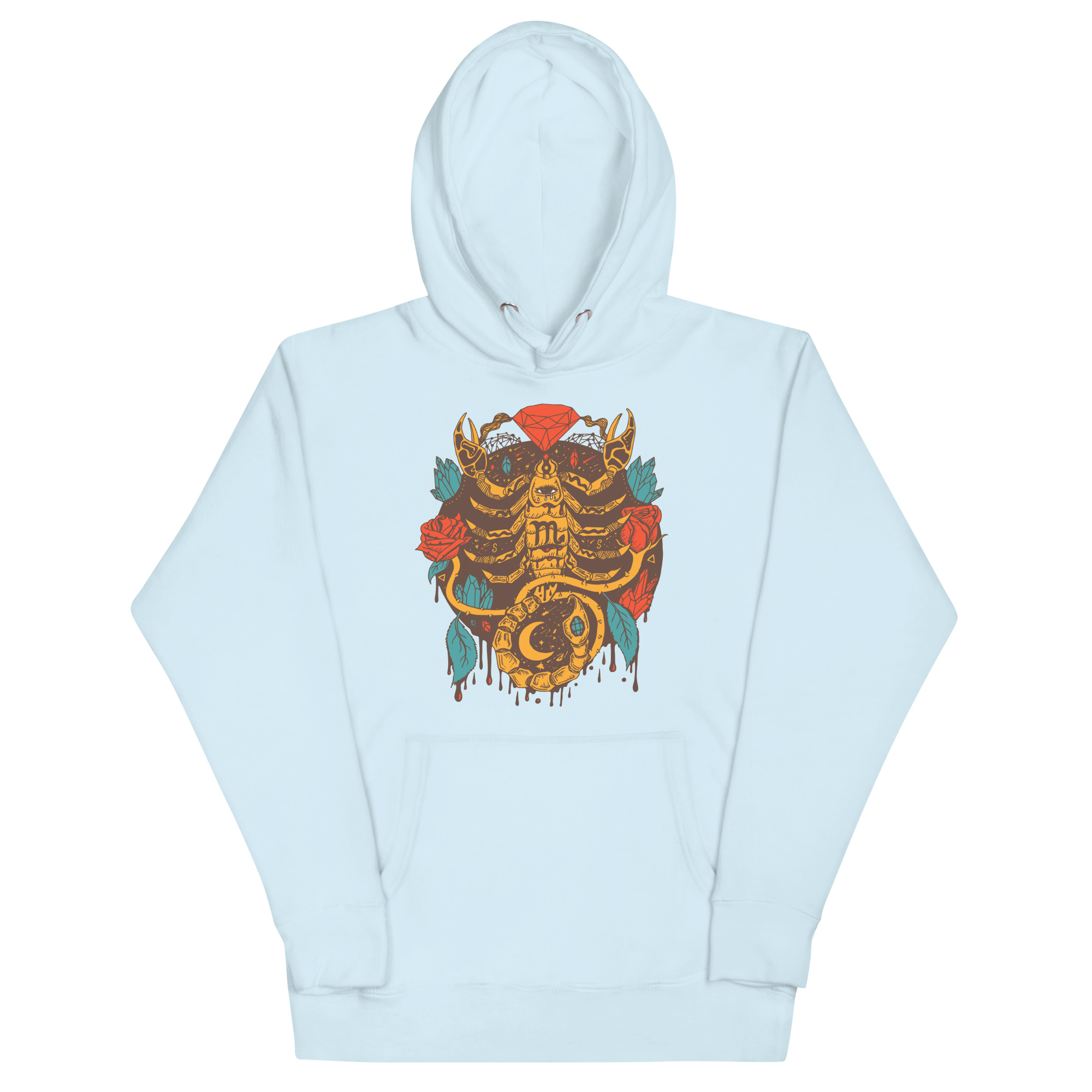 Cafe Mystic Scorpio Zodiac - Scorpio Hoodie - Image 6