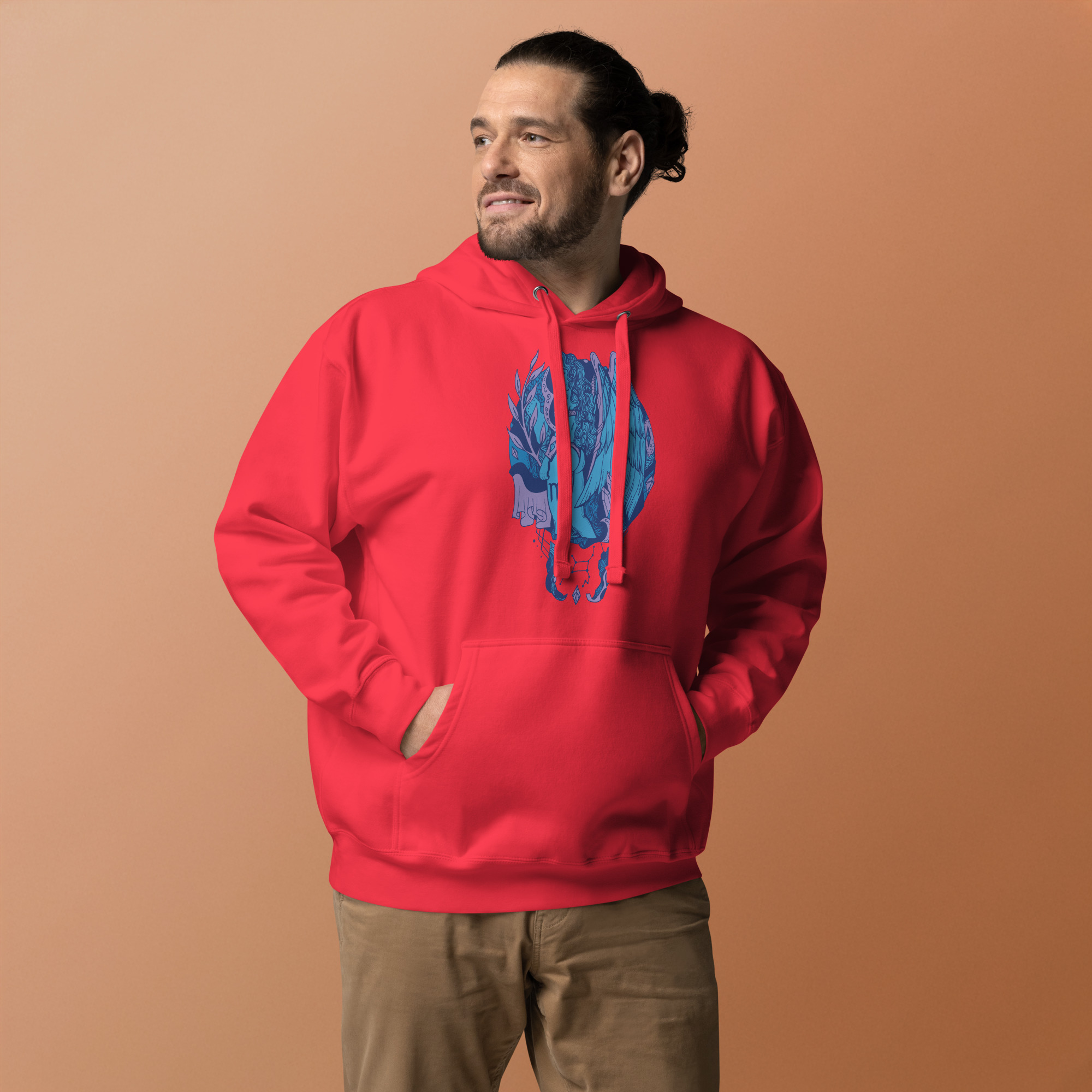 Mountain Blue Virgo Beauty - Virgo Hoodie - Image 2