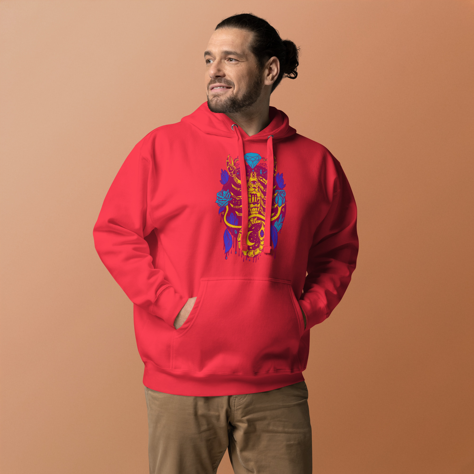 Triadic Mystic Scorpio Zodiac - Scorpio Hoodie - Image 2
