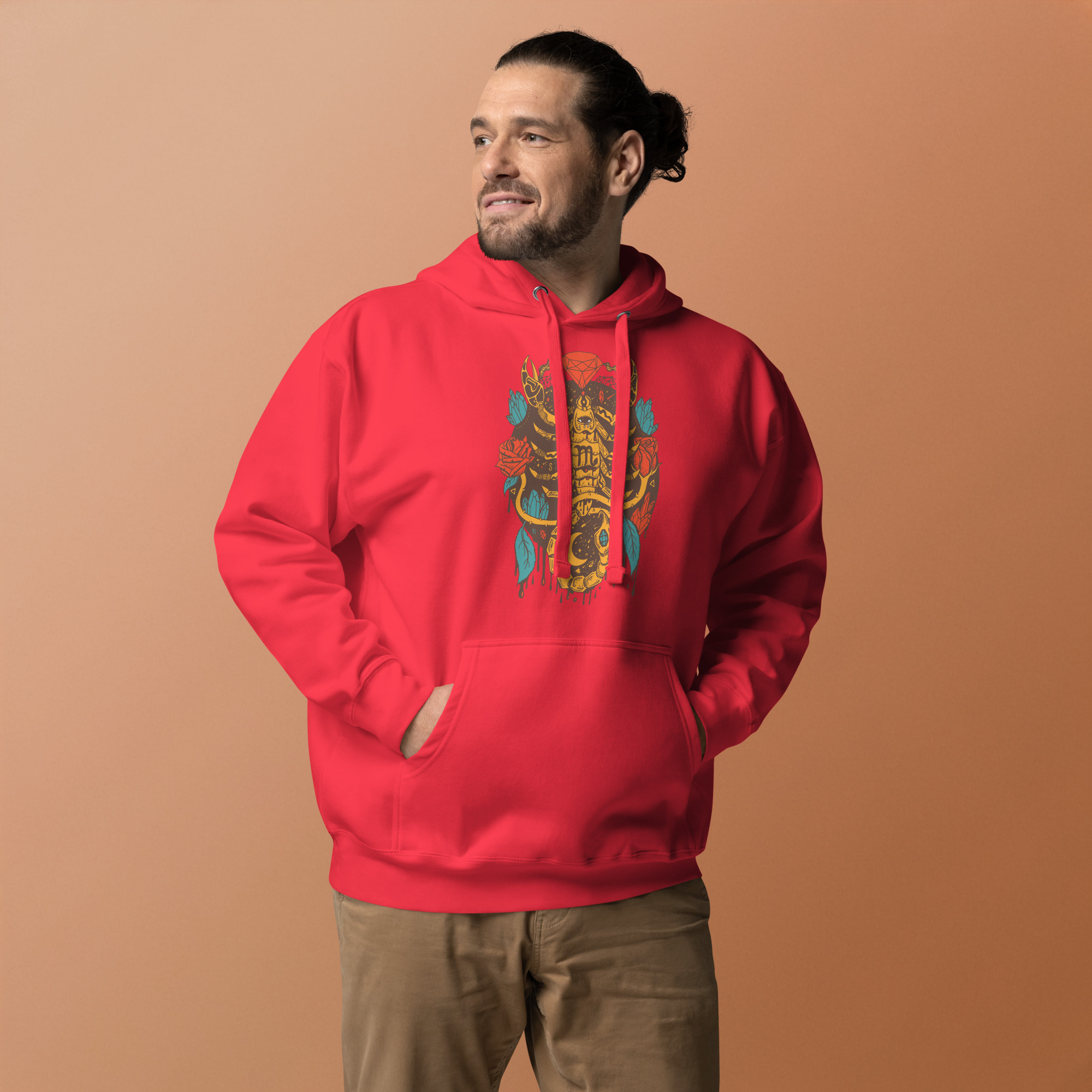 Cafe Mystic Scorpio Zodiac - Scorpio Hoodie - Image 2