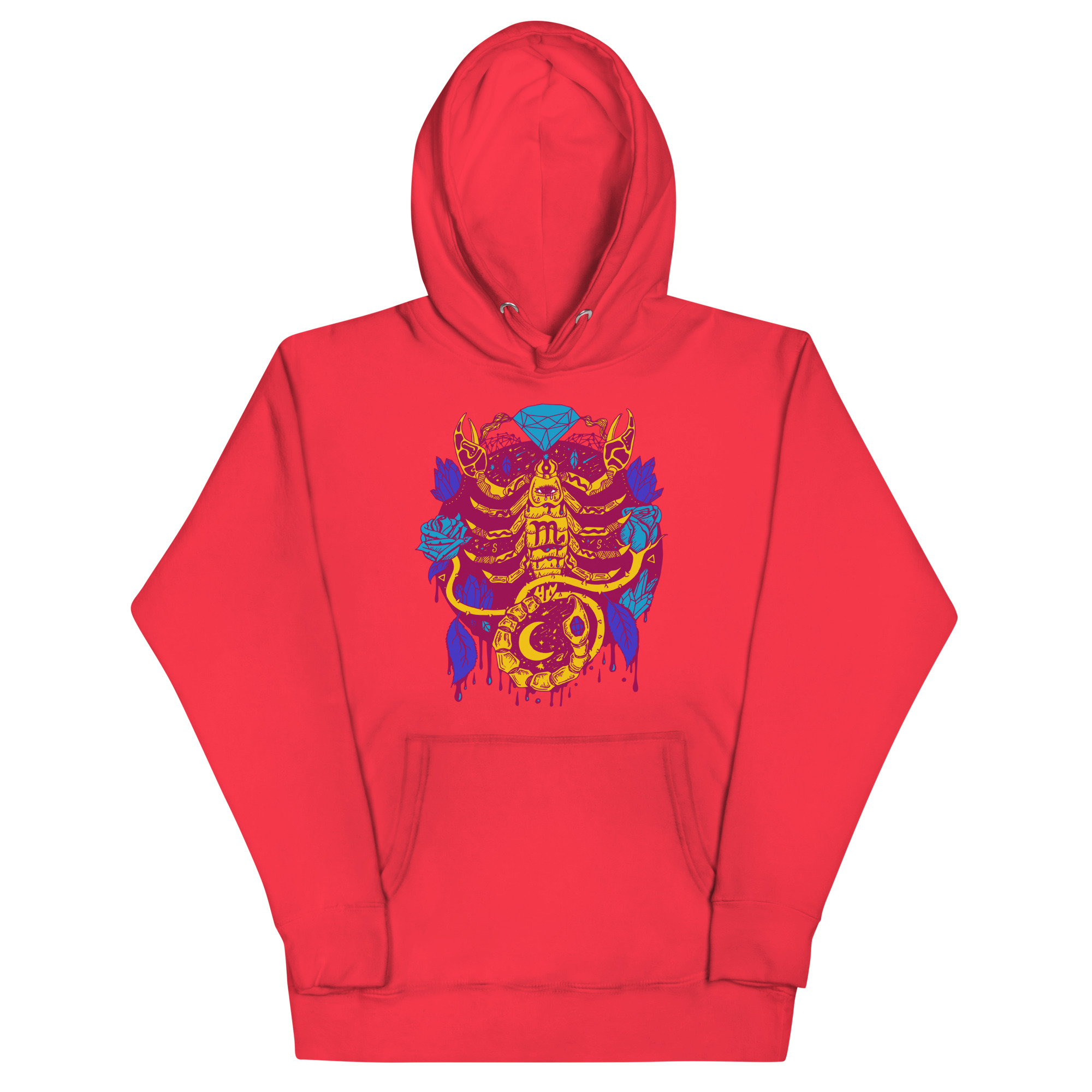 Triadic Mystic Scorpio Zodiac - Scorpio Hoodie - Image 5