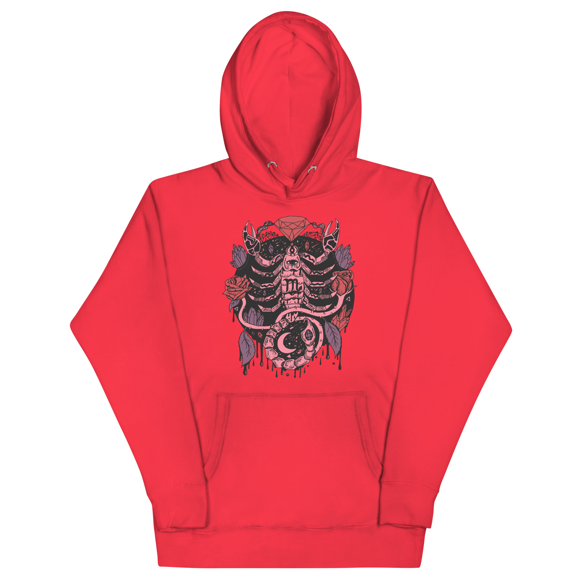 Amber and Rose Mystic Scorpio Zodiac - Scorpio Hoodie - Image 5