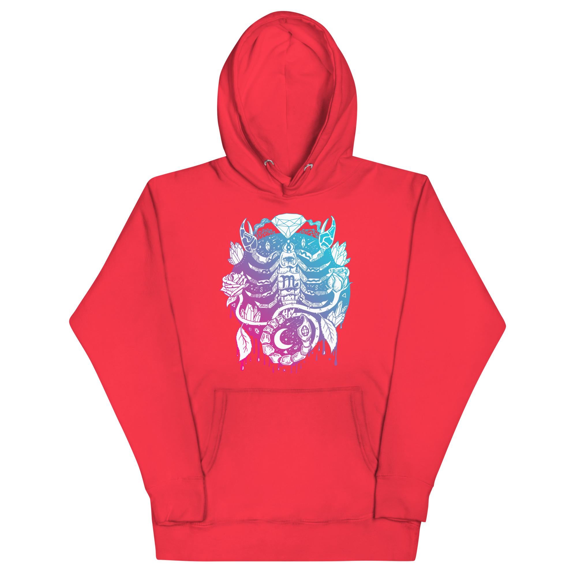 Dual tone Mystic Scorpio Zodiac - Scorpio Hoodie - Image 5