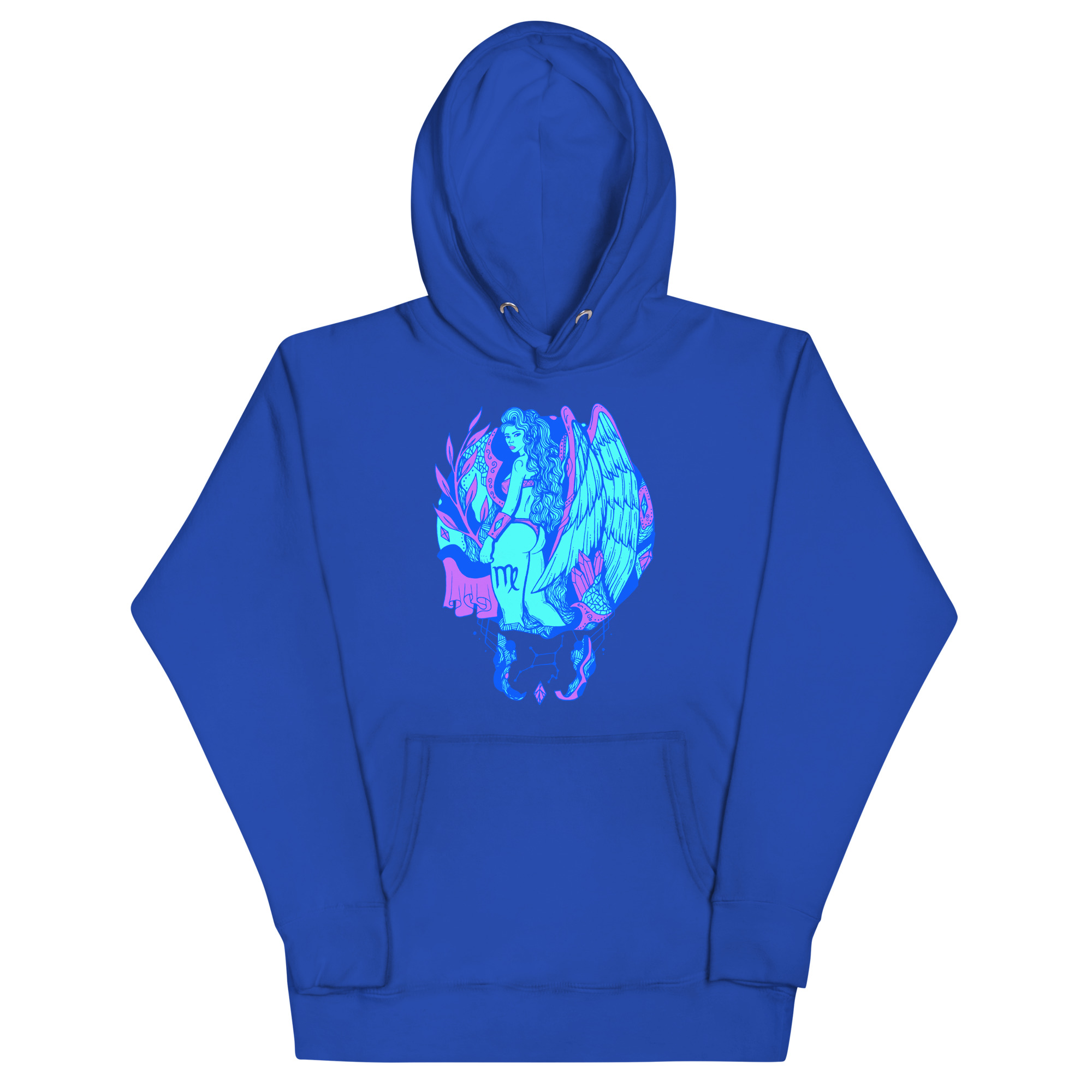 Blue Virgo Beauty Virgo Hoodie – Celestial Streetwear Pull - Image 6