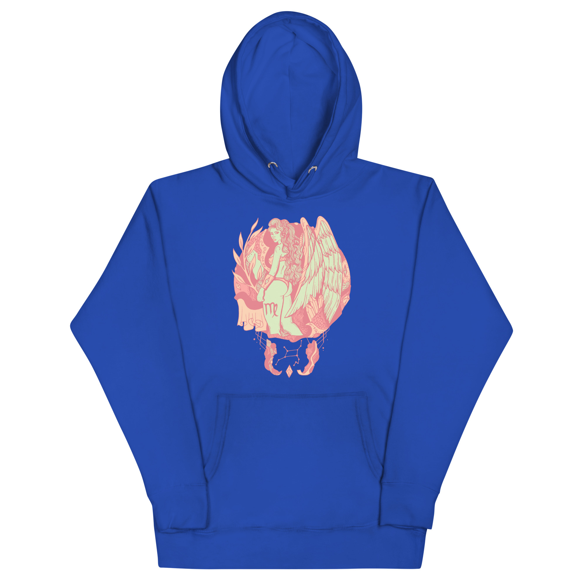 Retro Pink Virgo Hoodie – Bold Zodiac Streetwear Pullover - Image 6