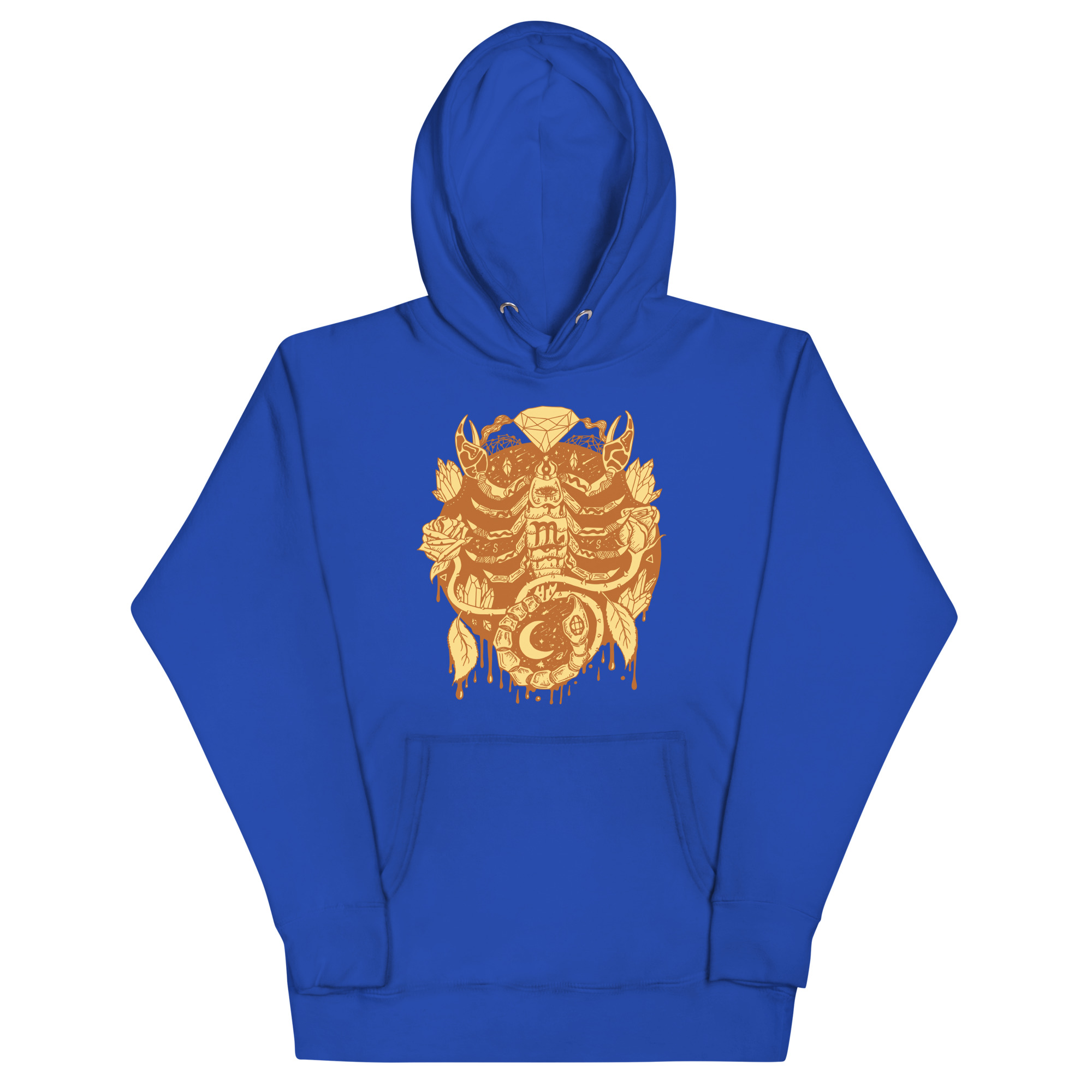 Terracotta Mystic Scorpio Zodiac - Scorpio Hoodie - Image 6