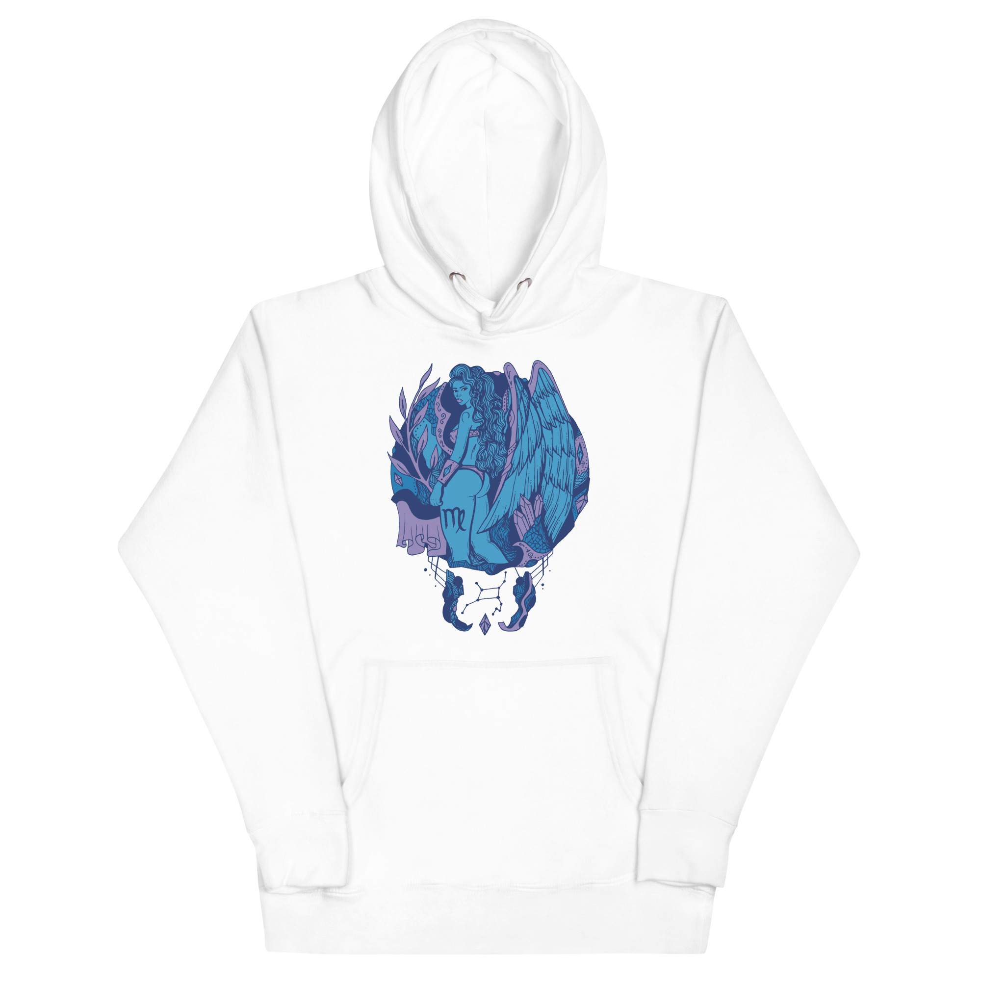Mountain Blue Virgo Beauty - Virgo Hoodie - Image 7