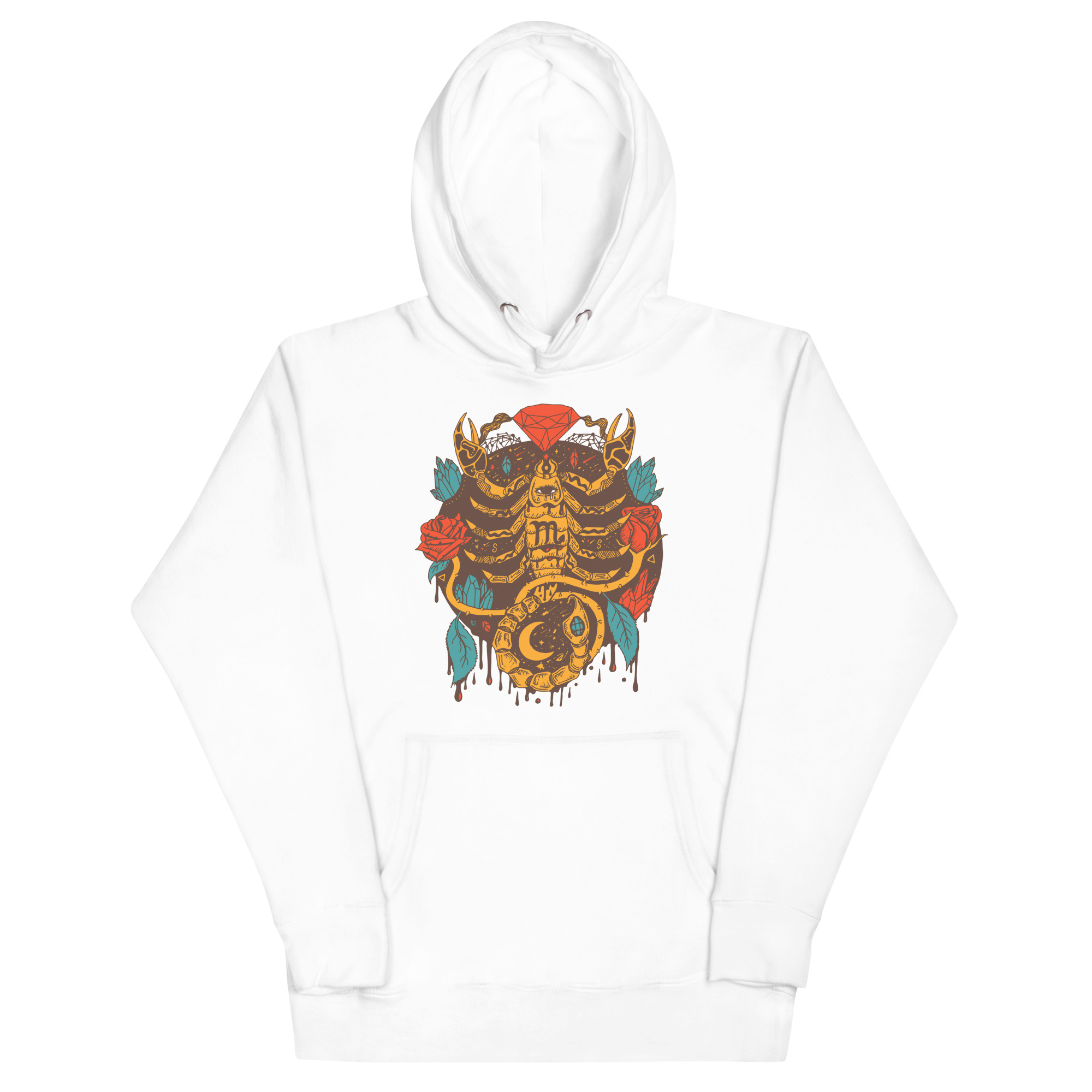 Cafe Mystic Scorpio Zodiac - Scorpio Hoodie - Image 7