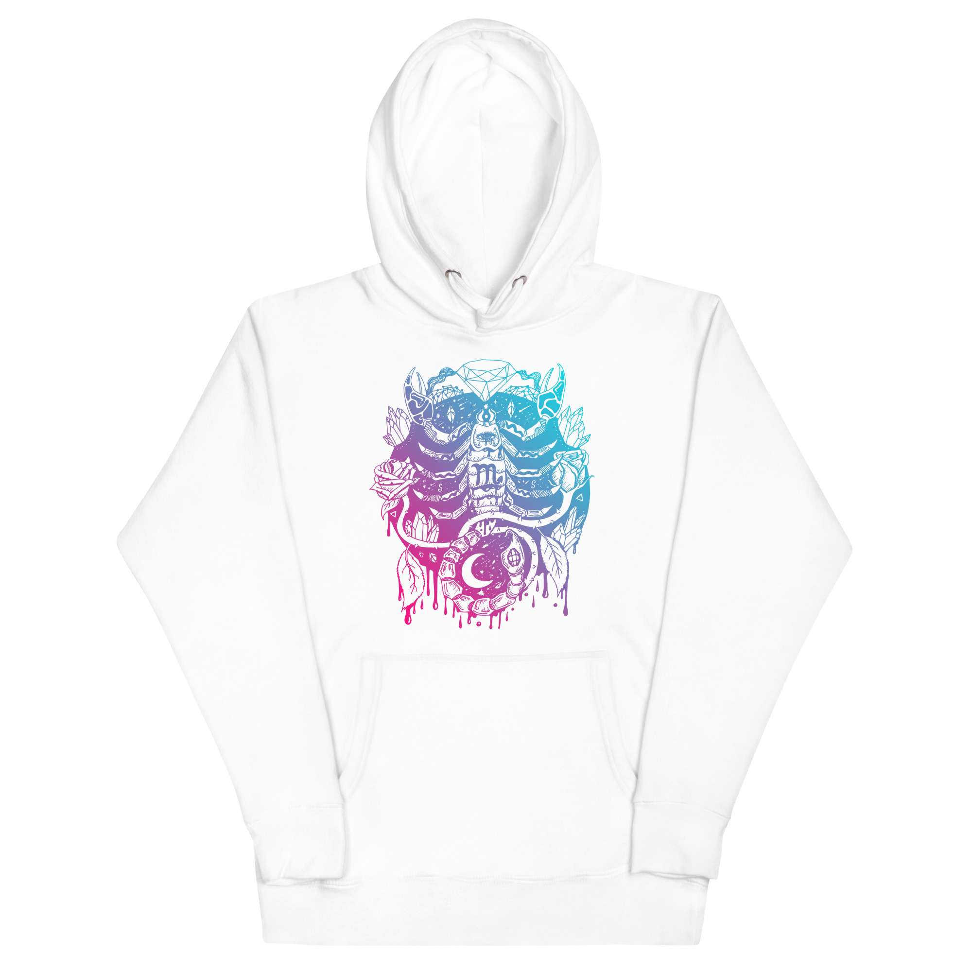 Dual tone Mystic Scorpio Zodiac - Scorpio Hoodie - Image 7