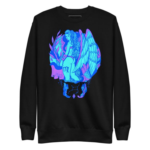 Blue Virgo Beauty Virgo Sweatshirt – Celestial Fleece Top