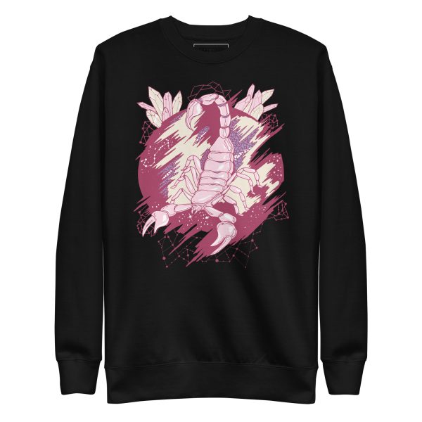 Lavender Cosmic Scorpion - Scorpion Sweatshirt