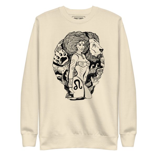Black Leo Sweatshirt - Unisex Premium Sweatshirt