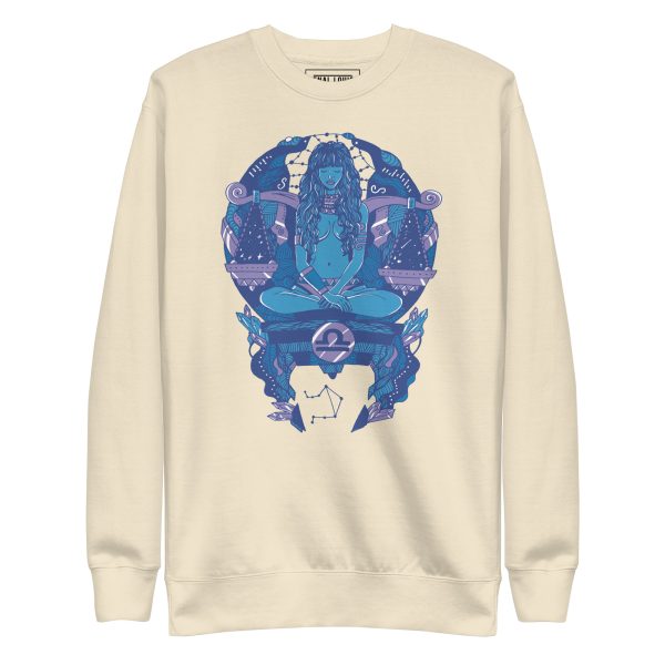 Mountain Blue Libra Beauty - Libra Sweatshirt