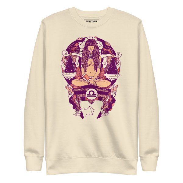 Peach Libra Beauty - Libra Sweatshirt