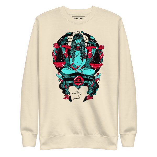 Tuquoise Red Libra Beauty - Libra Sweatshirt