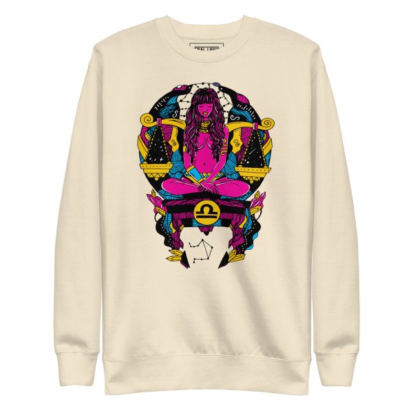 CMYK Libra Beauty Libra Sweatshirt – Zodiac Fleece Top