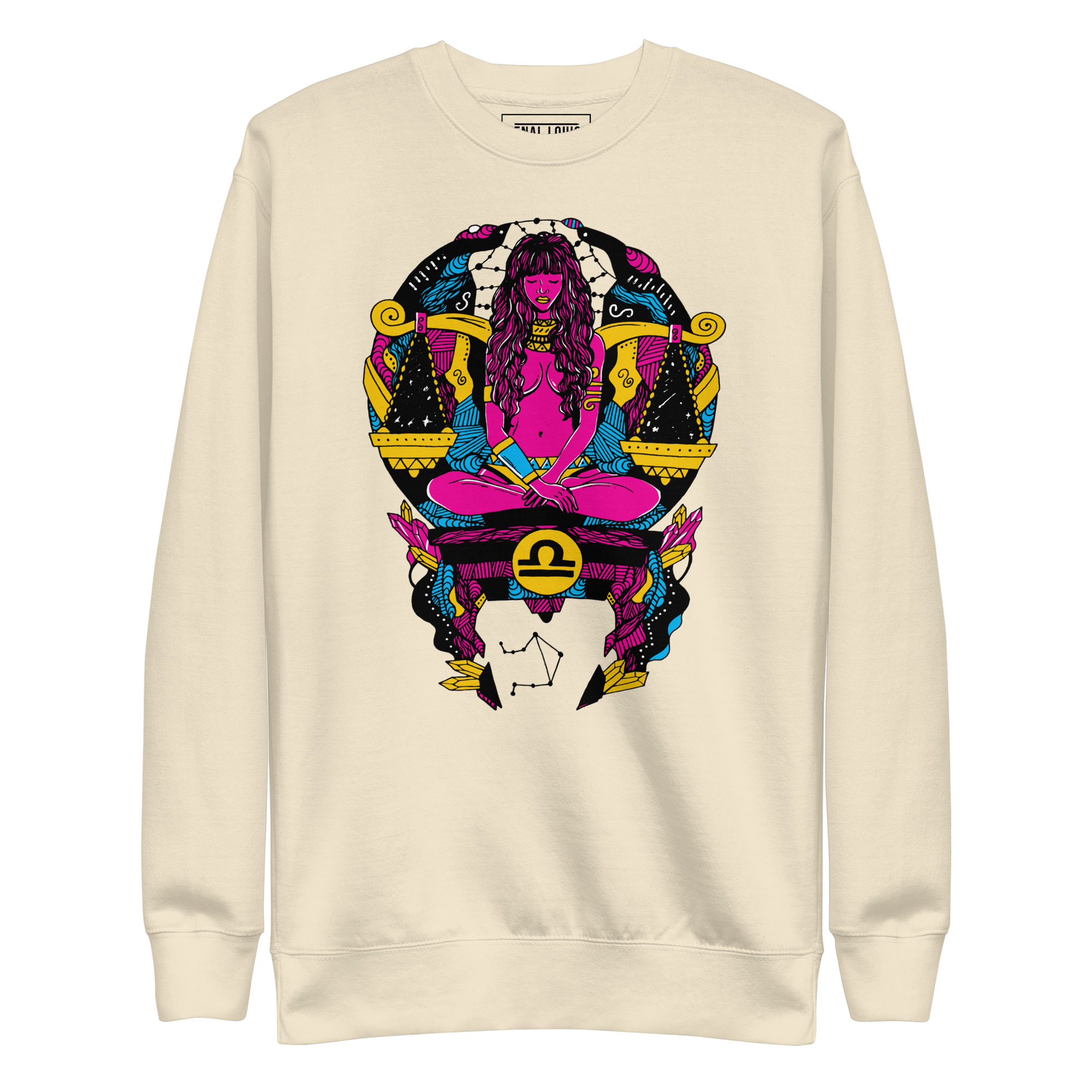 CMYK Libra Beauty Libra Sweatshirt – Zodiac Fleece Top