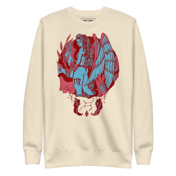 Pastel Blue Virgo Beauty - Virgo Sweatshirt