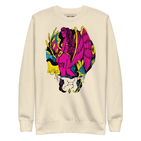 CMYK Virgo Beauty Virgo Sweatshirt – Bold Zodiac Fleece