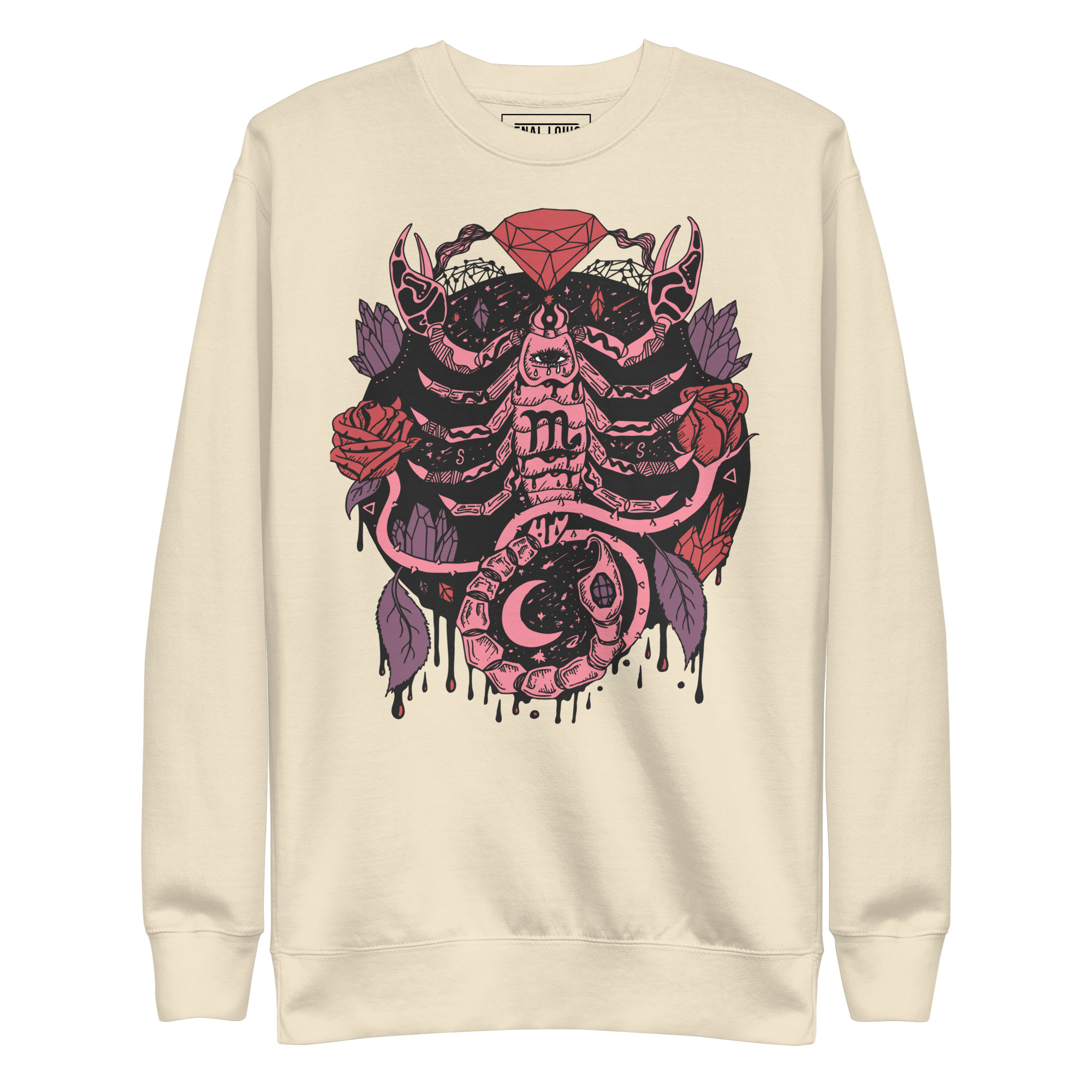 Amber and Rose Mystic Scorpio Zodiac - Scorpio Sweatshirt