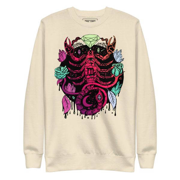 Blue Red Blend Mystic Scorpio Zodiac - Scorpio Sweatshirt