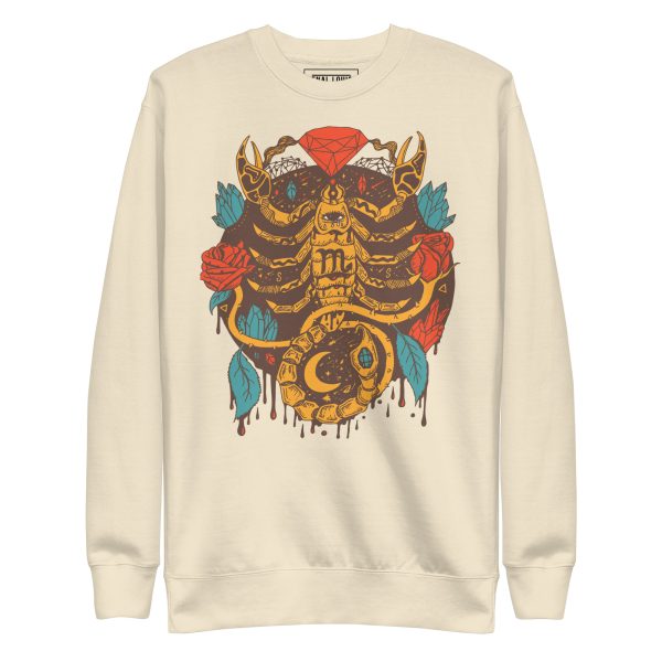 Cafe Mystic Scorpio Zodiac - Scorpio Sweatshirt