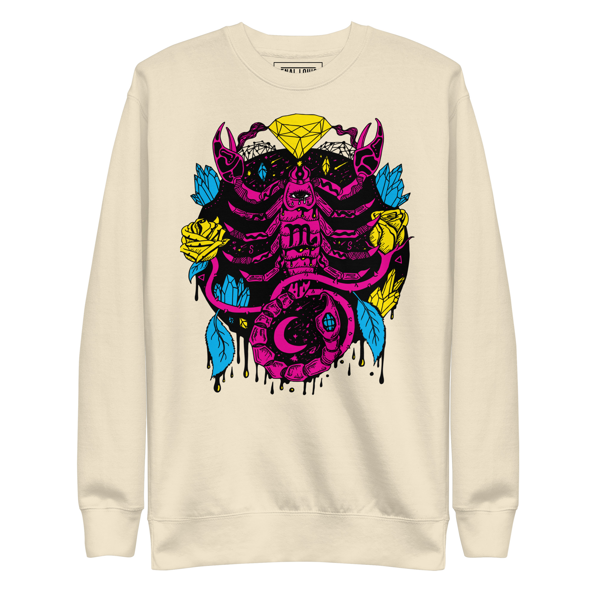 CMYK Mystic Scorpio Zodiac - Scorpio Sweatshirt