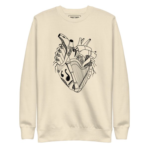 Musical Heart No. 2 - Human Heart Sweatshirt