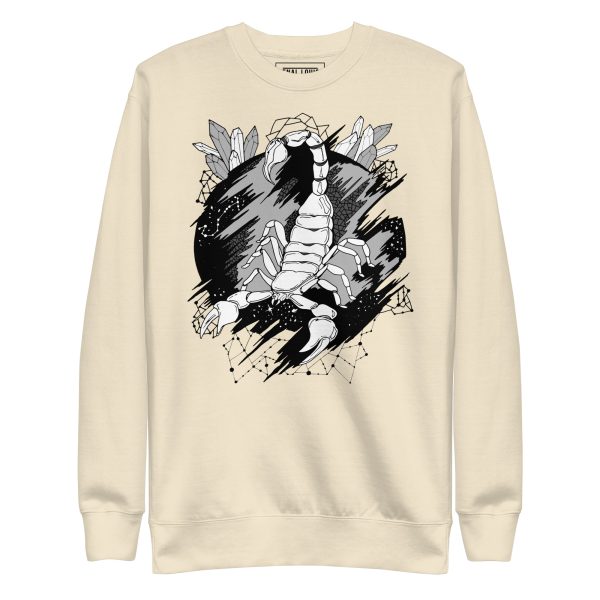 Cosmic Scorpion Sweatshirt | Celestial Art Crew Neck