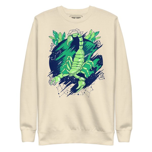Green Cosmic Scorpion - Scorpion Sweatshirt