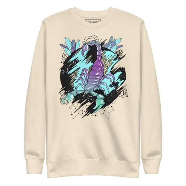 Purple Cosmic Scorpion - Scorpion Sweatshirt