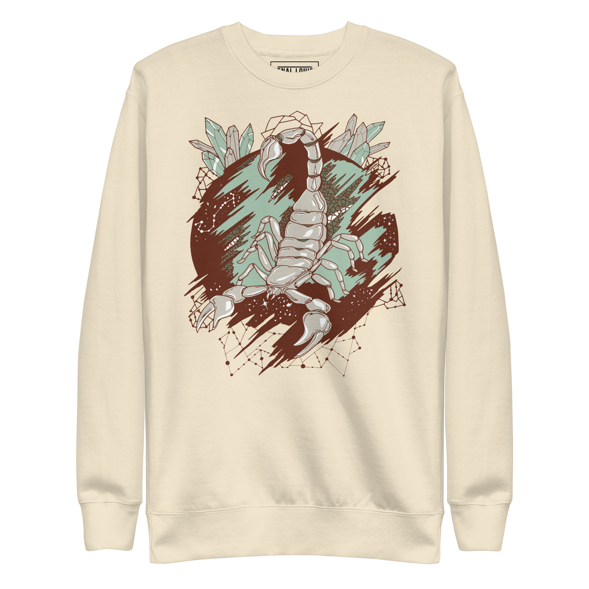 Rust Sage Cosmic Scorpion - Scorpion Sweatshirt