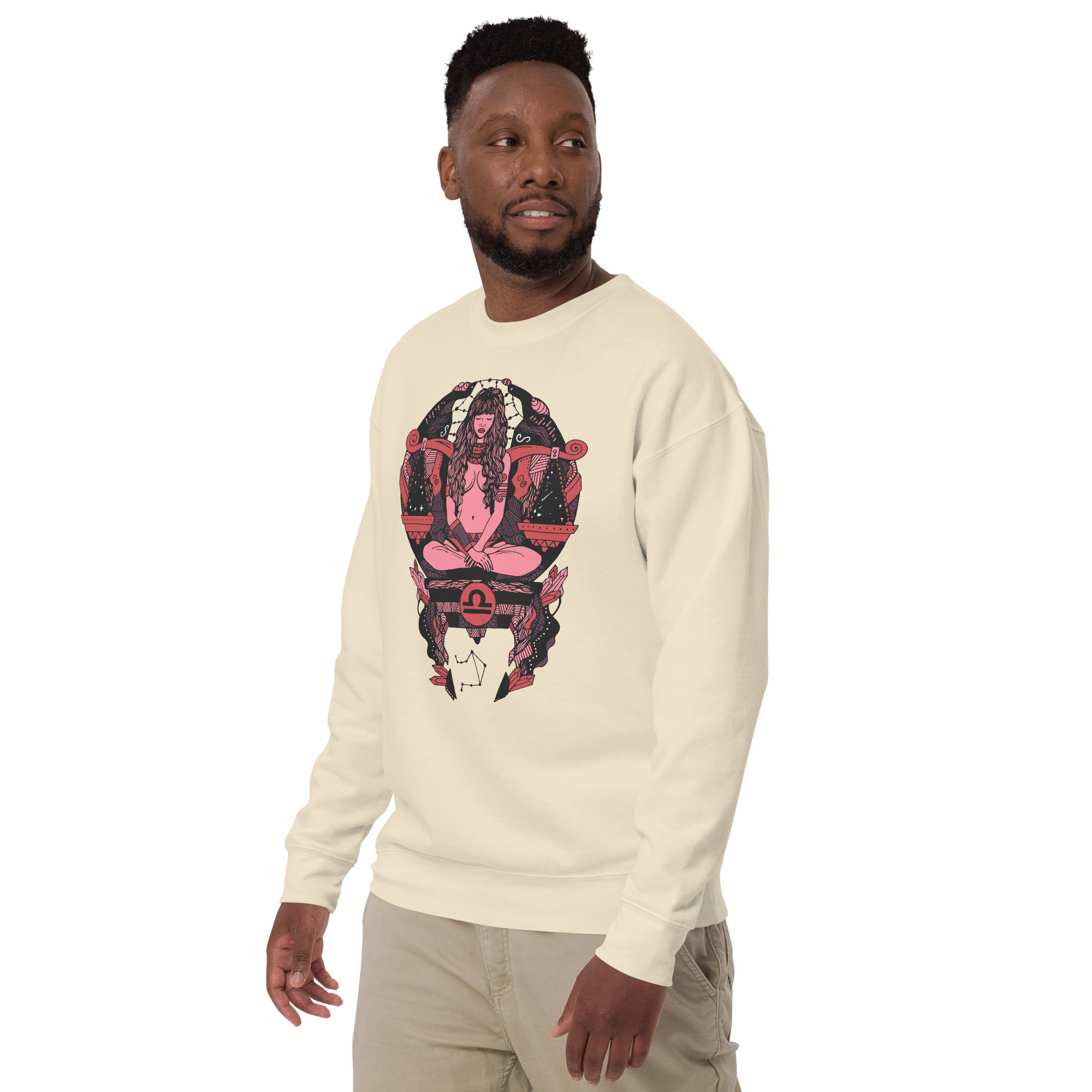 Amber and Rose Libra Beauty - Libra Sweatshirt - Image 5