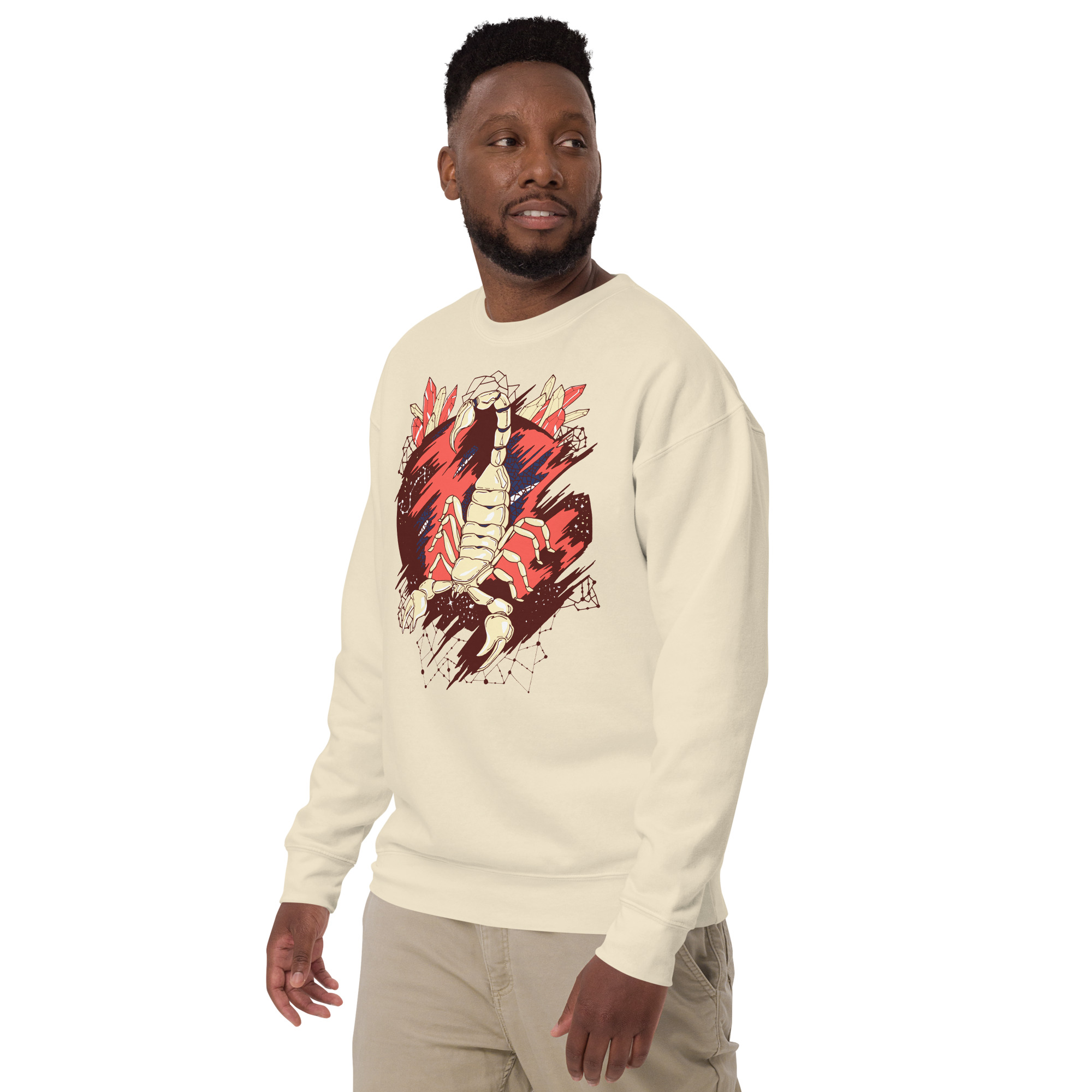 Chocolate Cosmic Scorpion - Scorpion Sweatshirt - Image 5
