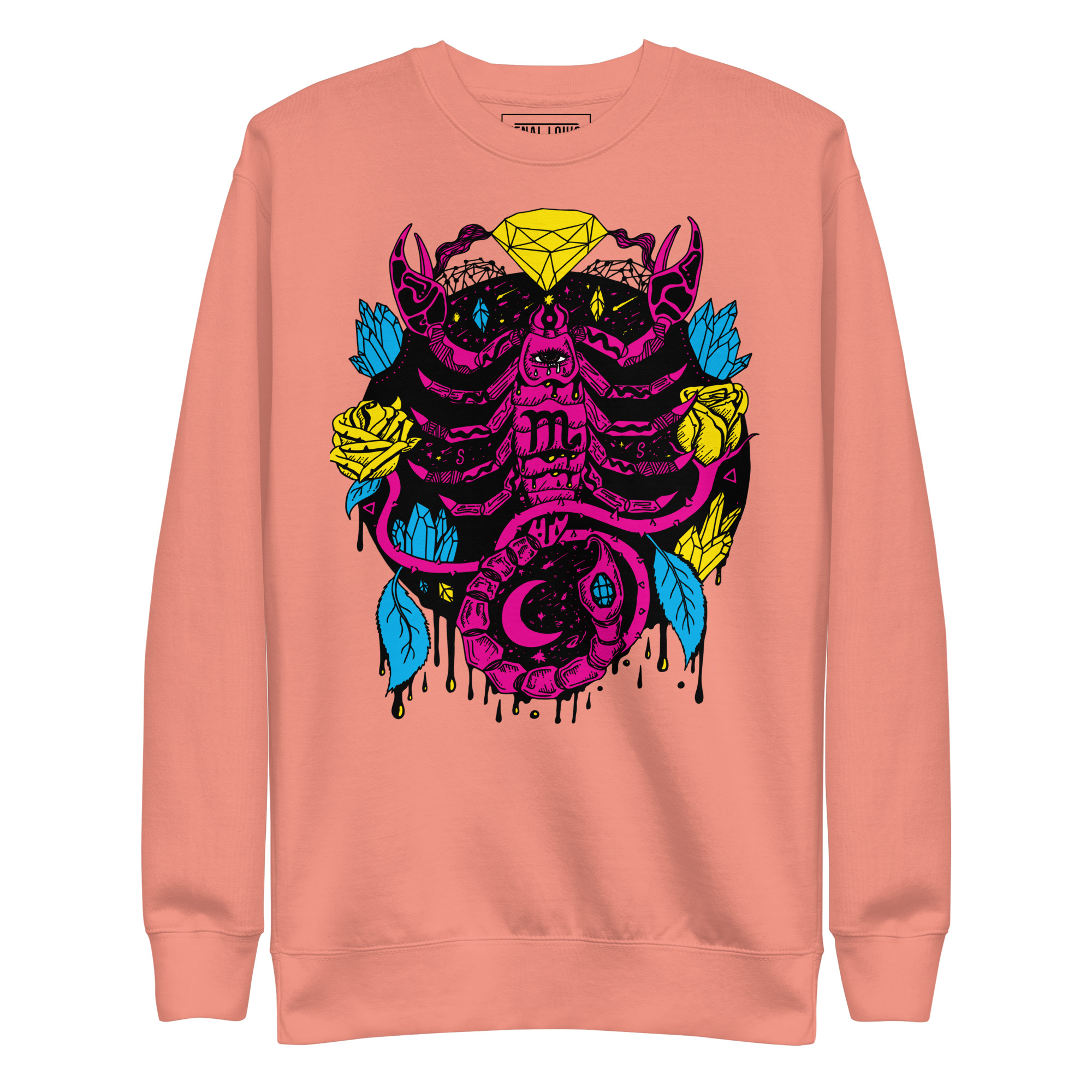 CMYK Mystic Scorpio Zodiac - Scorpio Sweatshirt - Image 7