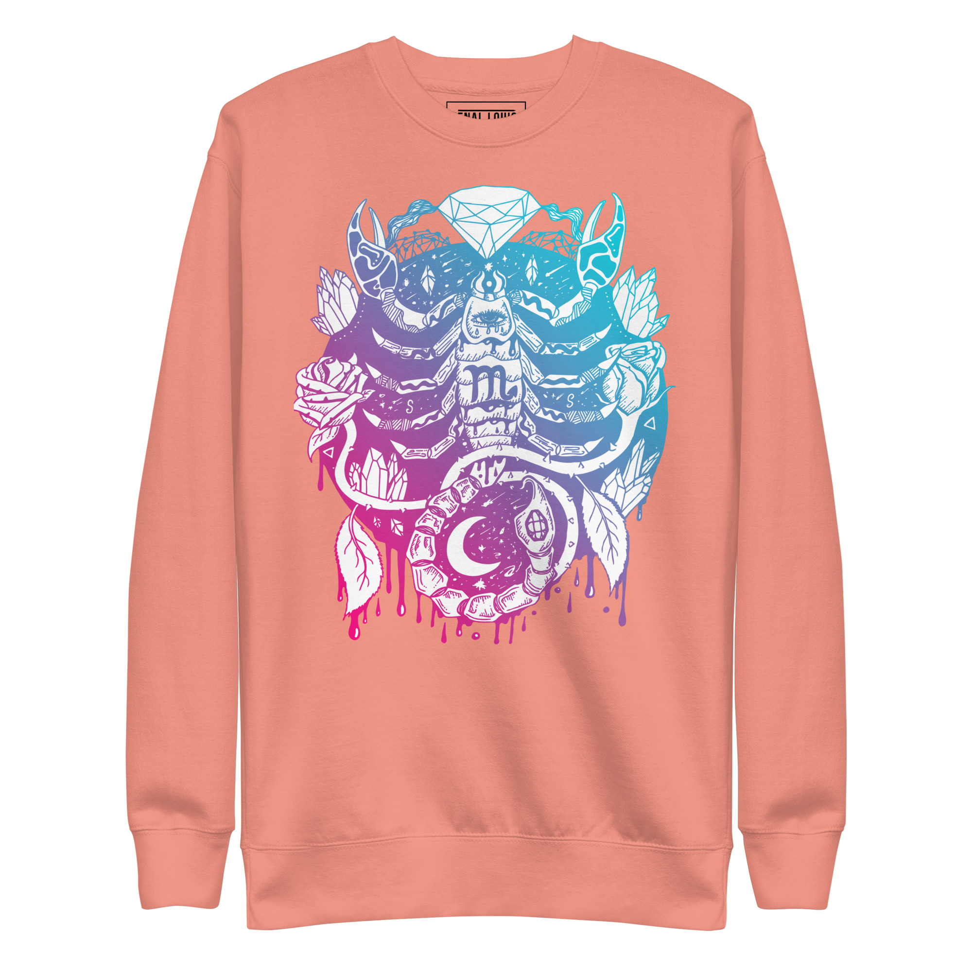 Dual tone Mystic Scorpio Zodiac - Scorpio Sweatshirt - Image 7