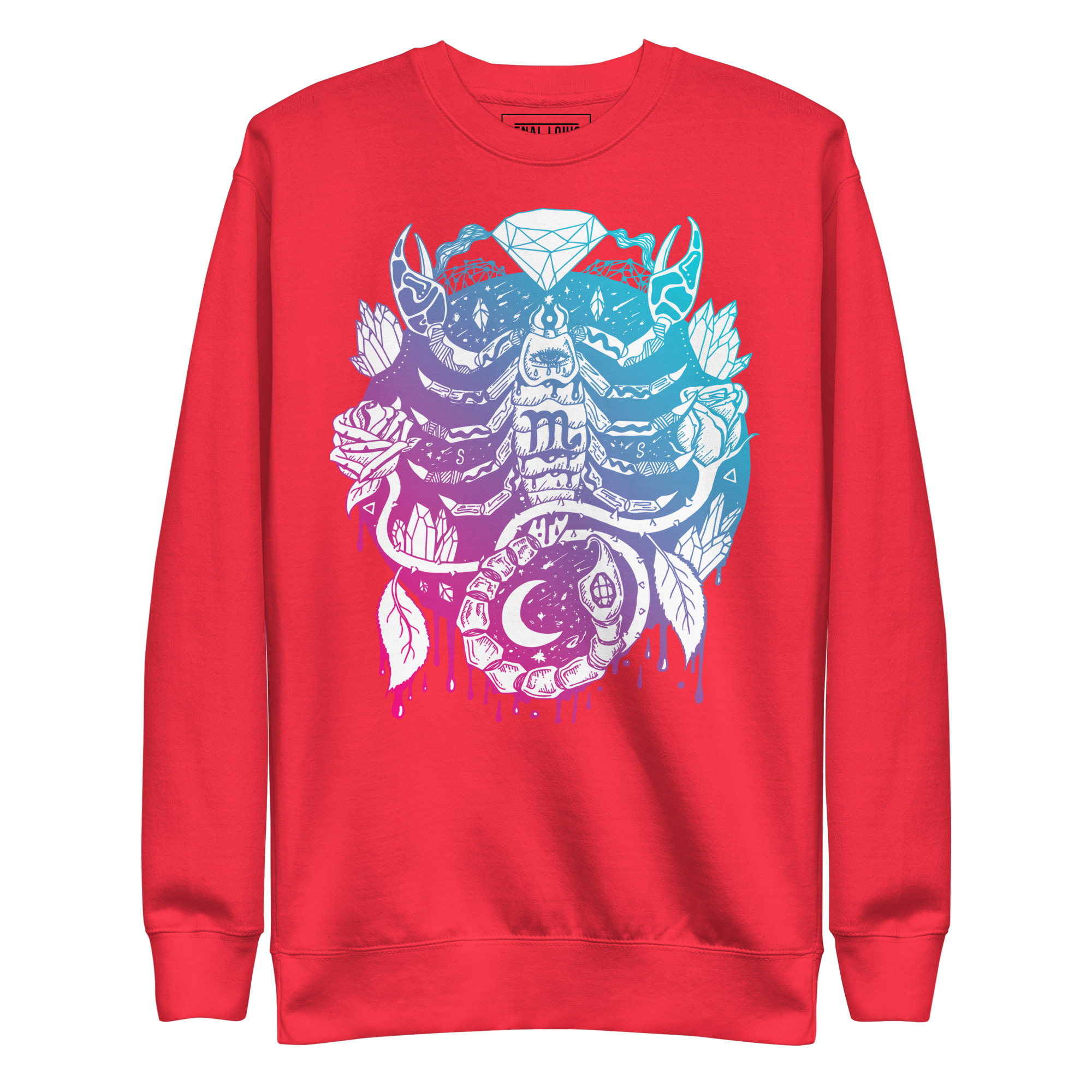 Dual tone Mystic Scorpio Zodiac - Scorpio Sweatshirt - Image 6