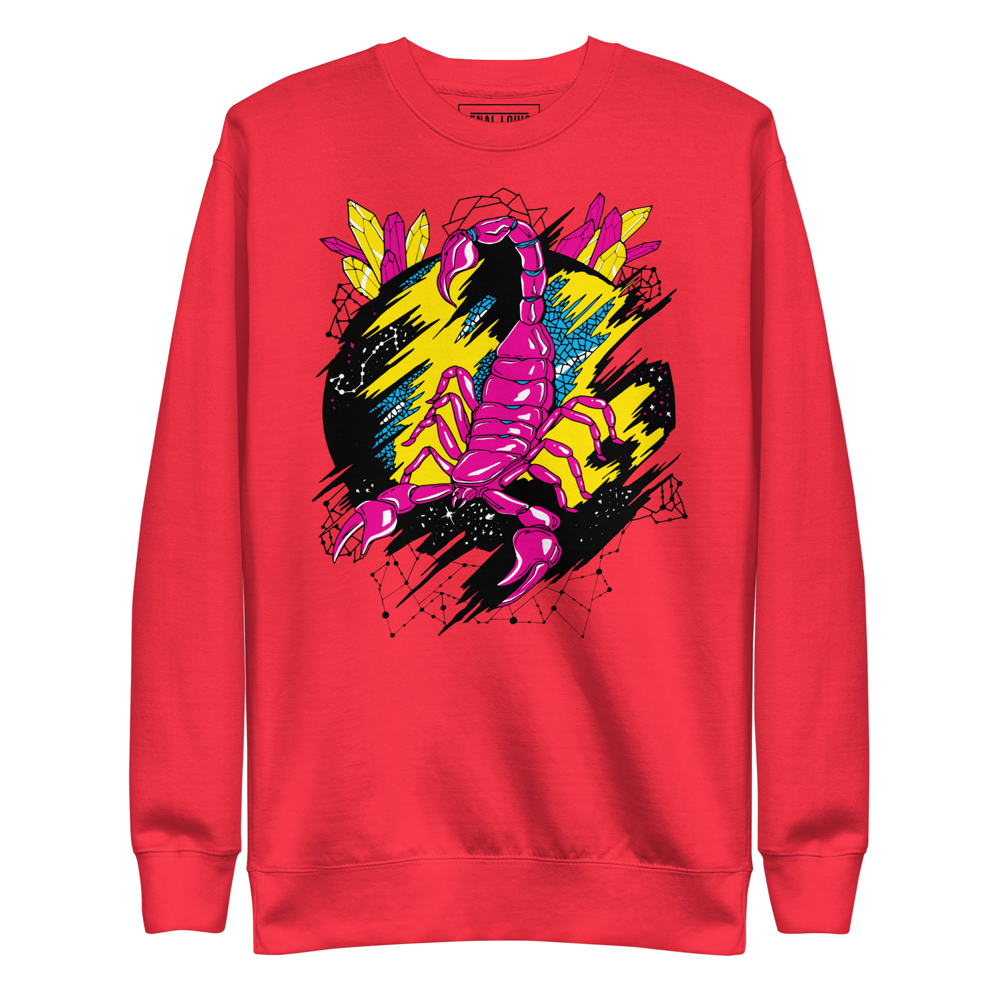 CMYK Cosmic Scorpion - Scorpion Sweatshirt - Image 6